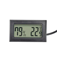 50pcs Built In Electronic Thermometer And Hygrometer Digital Thermometer Hygrometer Embedded Hygrometer Tape