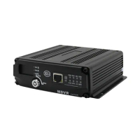 Mini 720p 4ch Dual SD Card 2*128GB Car Black Box Linkage Alarm Built-in 4G Gps Car Video HD Recording Playback Smart Mobile MDVR
