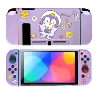 Protective Shell for NS Switch Game Host Console TPU Soft Cover Cartoon Penguin Case Pouch For Nintendo Switch Accessories