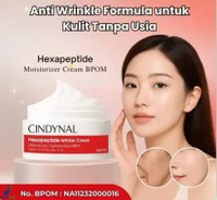 Cindynal Hexapeptide Moisturizer Cream / cindynal anti wrinkle cream