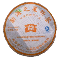 【茶韻】普洱茶2007年大益茶廠孟海之星701熟茶400g*1 茶葉禮盒(附茶樣10g.收藏盒x1.可提袋)