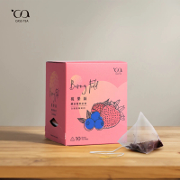【CASS TEA】桃樂絲 繽紛莓果紅茶 茶包10入x1盒(紅茶/水果紅茶/莓果紅茶)