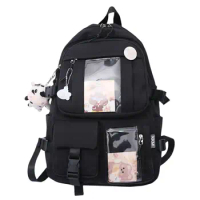 Kawaii Anime Backpack School Bag Anti-Theft Women Travel Bag Girls