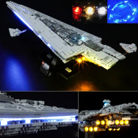 USB Light Kit for Lego Star War Executor Super Star Destroyer 75356 Building Blocks Brick-Not include Lego Model