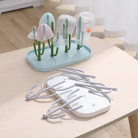 Baby Feeding Bottle Drain Rack Nipple Feeding Cup Holder Storage Drying Rack Bottle Cleaning And Drying Machine
