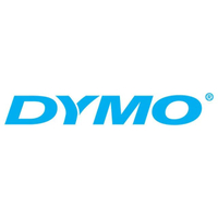DYMO D1 12MM.X7M. BLK/WHT TAPE เทปพลาสติก D1 12มม.X7ม. Black/White
