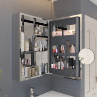 Hotel Stainless Steel Bathroom Vanities Supplier Modern Design Medicine Cabinet Bathroom Mirror Cabinets