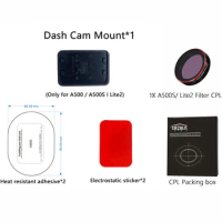 for 70mai Dash Cam Mount For 70mai Dash Cam Pro Plus+ for 70mai A500S for 70mai Lite 2 Mount for 70mai Static Sticker