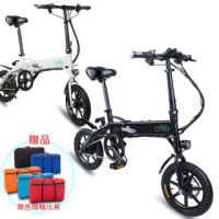 【趣野】FIIDO F1通勤版 電動摺疊自行車 贈攜車袋(腳踏車 電動車 摺疊車 自行車)