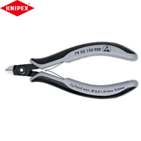KNIPEX 79 02 120 ESD Precision Electronic Diagonal Pliers Cut Edges Induction-hardened Hardness Approx. 64 HRC
