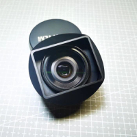 Roadfisher Square Metal Lens Hoods with Adapter Ring XF27mm F/2.8 R WR For Fuji X Series XE4 XH2 XT5 XT4 XS10 XT5 XPRO XT30 XT20
