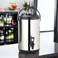 Bình nước inox có chân. Bình đựng đá giữ nhiệt. bình đựng trà sữa ca giữ nhiệt