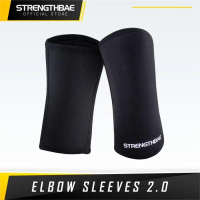 Elbow Sleeves Strengthbae Pelindung Siku Bench Press Sleeve Strongman Pasti Ori