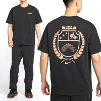 【NIKE 耐吉】As Lbj M Nk M90 Tee Oc 男款 黑色 寬鬆 落肩 短袖 HJ3413-010