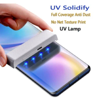 UV Glue Tempered Glass For Huawei P60 P30 P50 Pro P40 lite Mate 50 20 40 30 Screen Protector Nova 7 8 9 10 Pro Protective Film