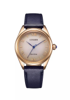 Citizen Citizen Eco-Drive Blue Leather Strap Women's Watch EM1143-14Z