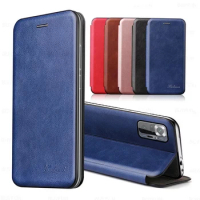 Luxury Leather Flip Case For Samsung Galaxy S10 S10E S9 S20 S21 FE S22 Ultra 5G S23 Plus Cover Galaxy Note 8 9 10 Pro Lite Shell