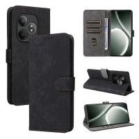 Sarung Telefon Magnetik Kulit Perniagaan Pelindung, Untuk OPPO Realme GT Neo6, Serasi dengan Sarung 