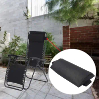 Recliner Headrest Beach Folding Chairs Teslin Garden Backyard Picnics Sling Lounge Chair Head Cushion
