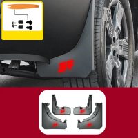 Chery Jetour Traveller T2 บังโคลนรถยนต์ ฝาครอบพลาสติก ป้องกันน้ำกระเซ็น อุปกรณ์เสริมภายนอก