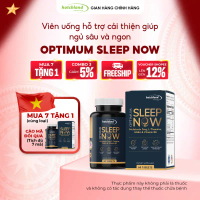 [Được săn đón nhiều] Viên uống Hotchland Nutrition Optimum Sleep Now hỗ trợ cải thiện giúp ngủ sâu v
