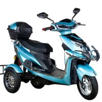 2023 Wholesale Elderly Leisure 3 Wheel Electric Scooters Adult Electric Tricycle three-wheel scooter custom