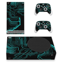 Magic Design For Xbox Series S Skin Sticker Cover For Xbox series s Console and 2 Controllers