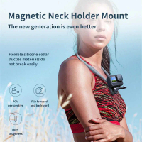 TELESIN Magnetic Neck Holder Mount for GoPro Smartphone - TE-HNB-002