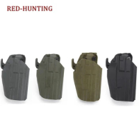 Portable Tactical belt clip gun and Polymer holster for Glock 19,23,38,P225,H&amp;K 45C ,USP Compact,P30 gun hunting shooting