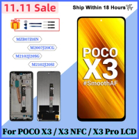 6.67" For Xiaomi POCO X3 Pro Display NFC LCD Touch Screen Digitizer Assembly For POCO X3 Display M2102J20SG