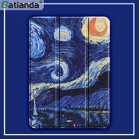 Painted pattern Case For New iPad Pro 11'' 2020 with Smart Stand Protective Cover With Hard Back Cover for iPad Pro 11 2018