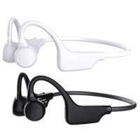 X1 Bone Conduction Earphones Bluetooth Wireless Waterproof MP3 Player Hifi Ear-hook Headphone With Mic Headset For Swimming