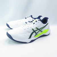 ASICS 1071A090103 GEL-TACTIC 12 男 排羽球鞋 支撐 穩定 白x藍黃【iSport愛運動】