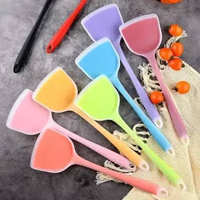 Sutil Spatula Sodet Masak Silikon Anti Leleh Anti Lengket Tahan Panas / Spatula Silikon Tahan Panas 
