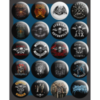 Button Badge Avenged Sevenfold A7X (No Minimum Order)