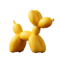 【JEN】北歐創意樹脂造型氣球狗桌面擺飾居家裝飾工藝品(3色可選)