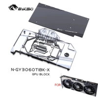 Bykski GPU Water Block for GALAX GeForce RTX 3060 Ti EX(1-Click OC) Video Card /Copper Cooling Radiator RGB SYNC /N-GY3060TIBK-X