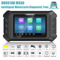 OBDSTAR MS50 Intelligent Motorcycle Diagnostic Tool Wi-Fi Connection with Automatic Scanning For H-onda/Ya-maha/P-GO/S-uzuki
