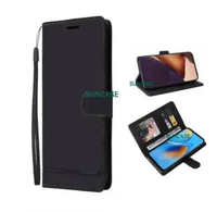 SUNCASE Oppo A31 cover hp model dompet multi fungsi flip case wallet leather SUNCASE BLACK
