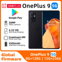 OnePlus 9 5G Global Version Snapdragon 888 12GB 256GB 6.55‘’ 120Hz Fluid AMOLED Display Hasselblad Camera Original used phone