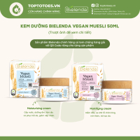 Kem dưỡng Bielenda Vegan Muesli dưỡng ẩm, làm dịu, phục hồi da 50ml