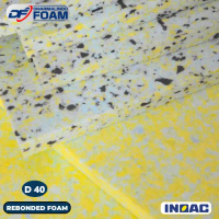 Busa Rebonded D40 200 x 100 x 2cm Rebonded Foam INOAC Peredam Suara