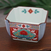 日式創意陶瓷餐具11厘米小碗貼花深碗小菜碟多用碗前菜碗居酒屋