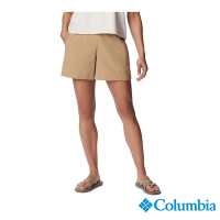 Columbia 哥倫比亞 女款-超防曬UPF50防潑短褲-深卡其 UAR08640DK / SS23