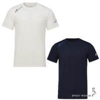 Asics 亞瑟士 短袖上衣 男裝 涼感 排汗 白/深藍【運動世界】2031F213-100/2031F213-400