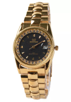 Mirage Mirage - Jam Tangan Pria - Gold - Stainless Steel Bracelet - 1579M-K