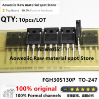 Aoweziic 100% New Imported Original FGH30S130P 30S130P IGBT Power Tube 30A 1300V