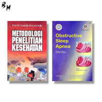 Paket Bundling Metodologi Penelitian Kesehatan + Obstructive Sleep Apnea - Best Seller