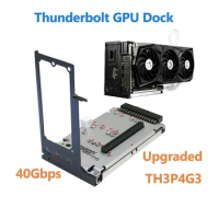 Docking Stations High Thunderbolt GPU Dock Connect To Laptop External Graphic Card 40Gbps For Macbook Notebook Thunderbolt 3 4