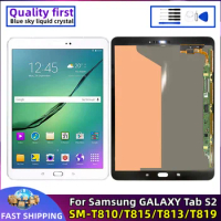 For Samsung GALAXY Tab S2 LCD SM T810 T815 T813 T819 Tablet Display Touch Screen Digitizer Assembly Replacement